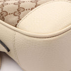 Gucci Shoulder Bag Bree GG Canvas Beige White — view 9