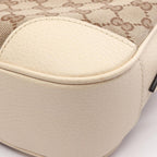 Gucci Shoulder Bag Bree GG Canvas Beige White — view 6