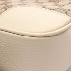 Gucci Shoulder Bag Bree GG Canvas Beige White — view 8
