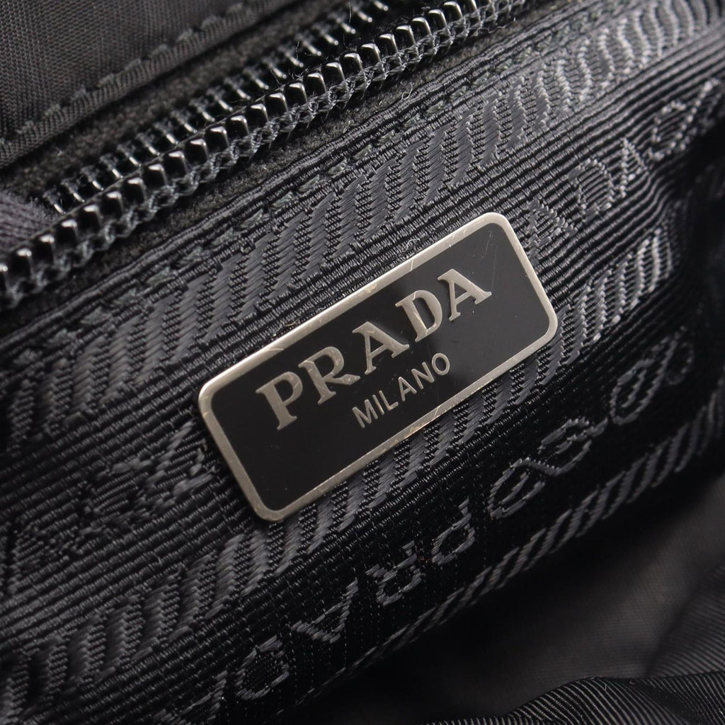 Prada Handbag Tessuto Passama 2-Way Black Nylon Tote Bag