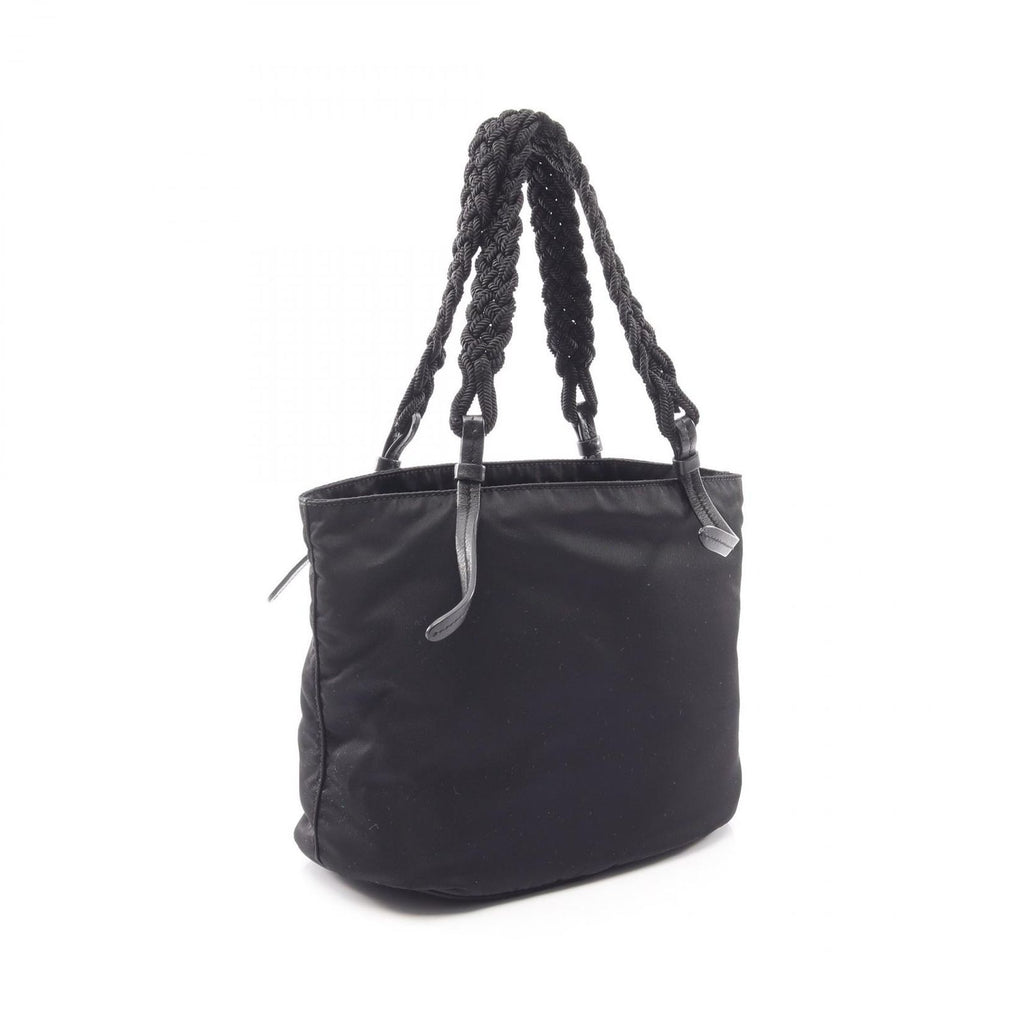 Prada Handbag Tessuto Passama 2-Way Black Nylon Tote Bag