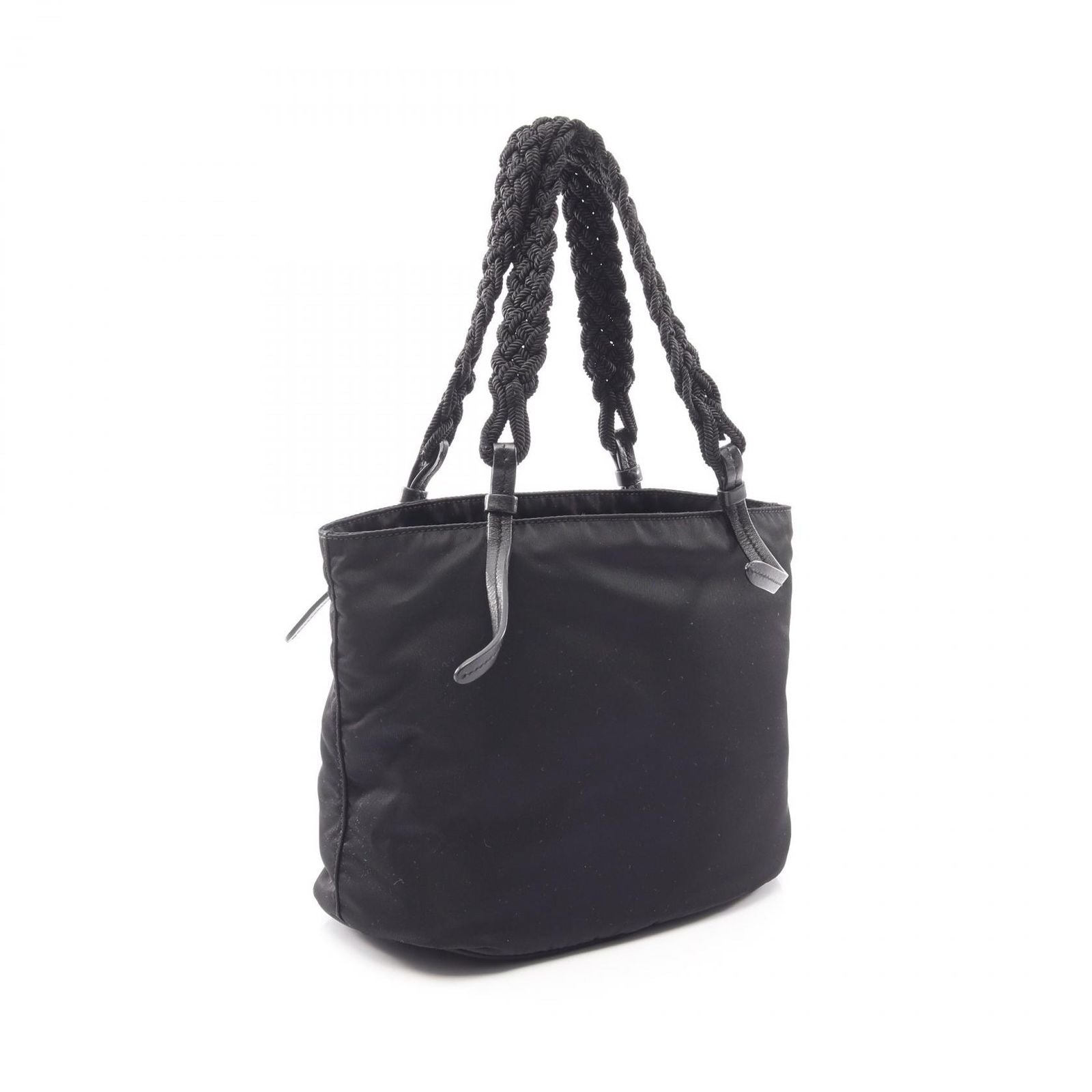 Prada Handbag Tessuto Passama 2-Way Black Nylon Tote Bag