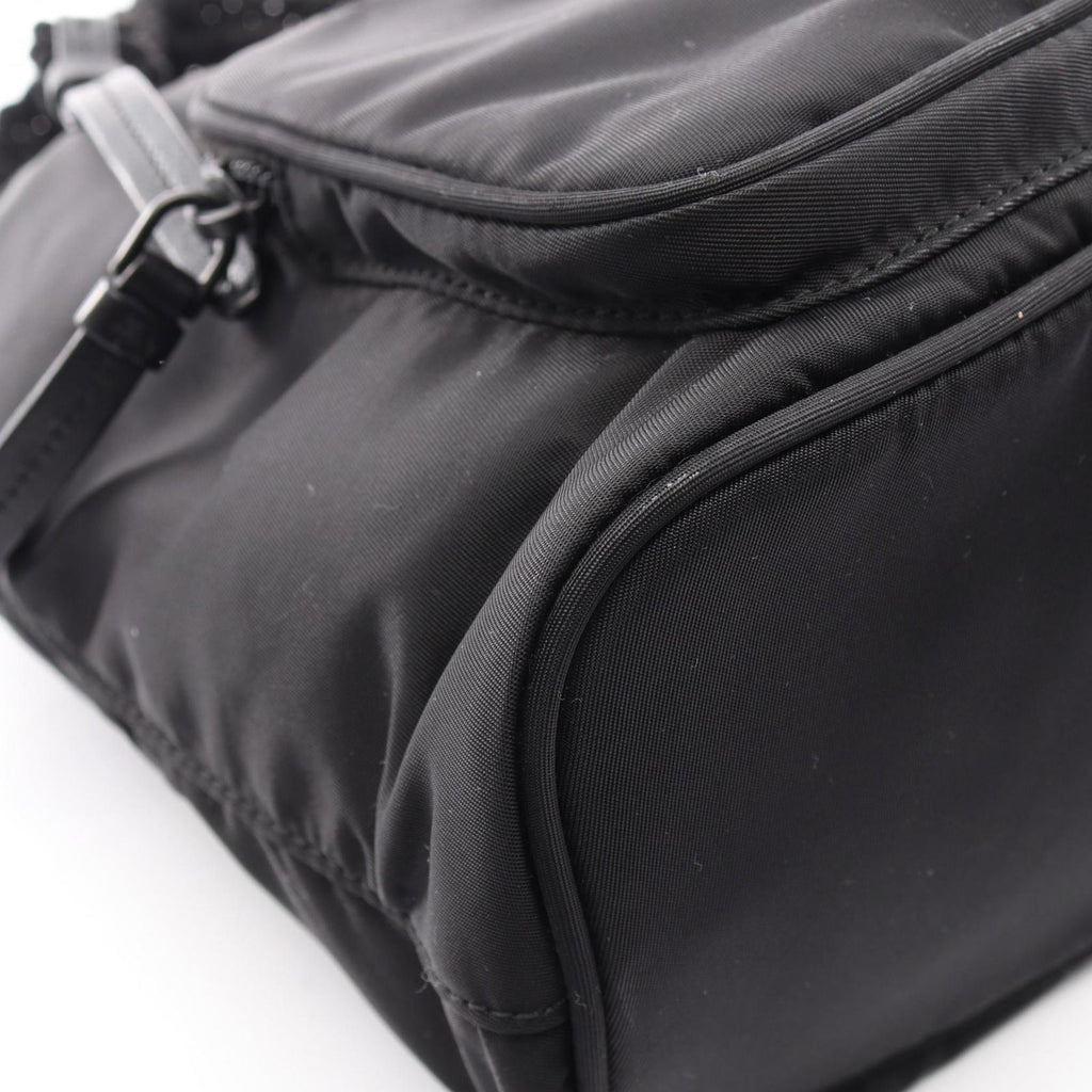 Prada Handbag Tessuto Passama 2-Way Black Nylon Tote Bag