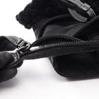 Prada Handbag Tessuto Passama 2-Way Black Nylon Tote Bag