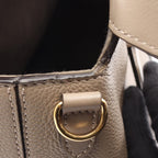Fendi Handbag Boston 365 2-Way Gray Leather — view 9