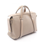 Fendi Handbag Boston 365 2-Way Gray Leather — view 2