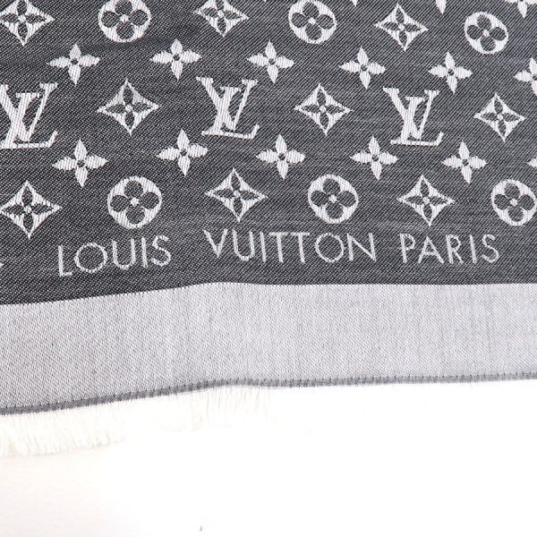 Louis Vuitton Shawl Monogram Denim Scarf — view 3