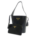 Prada Leather Bucket Tote