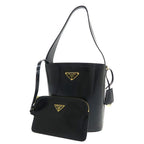 Prada Leather Bucket Tote