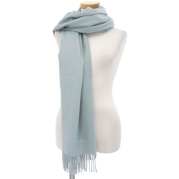 Hermes Cashmere Shawl Scarf — view 9