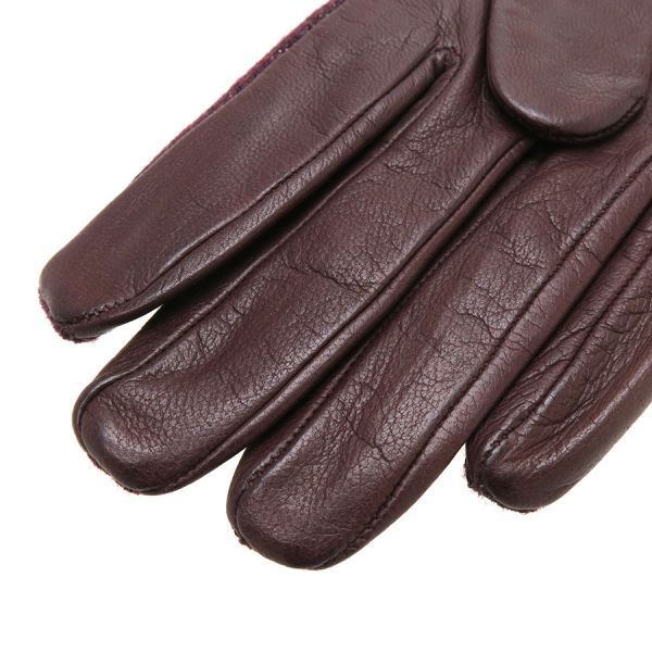 Hermes Gloves Burgundy