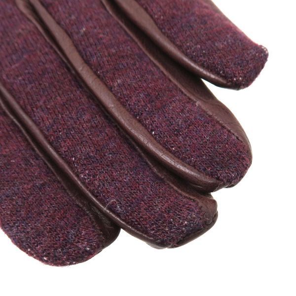 Hermes Gloves Burgundy