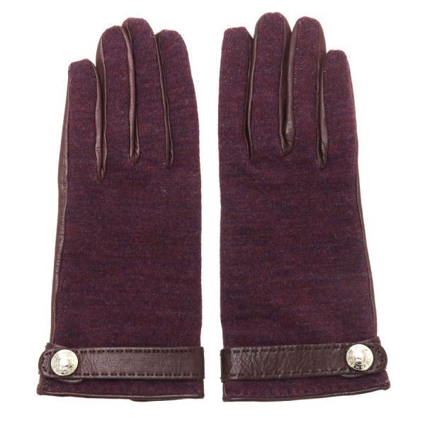 Hermes Gloves Burgundy