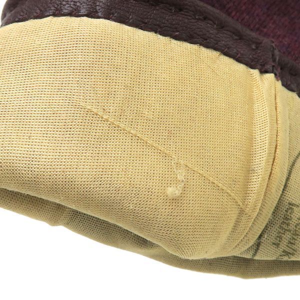 Hermes Gloves Burgundy