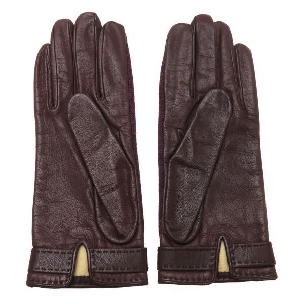 Hermes Gloves Burgundy