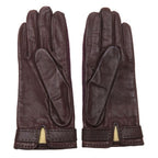 Hermes Gloves Burgundy