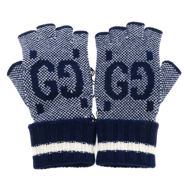 Gucci Gloves Blue