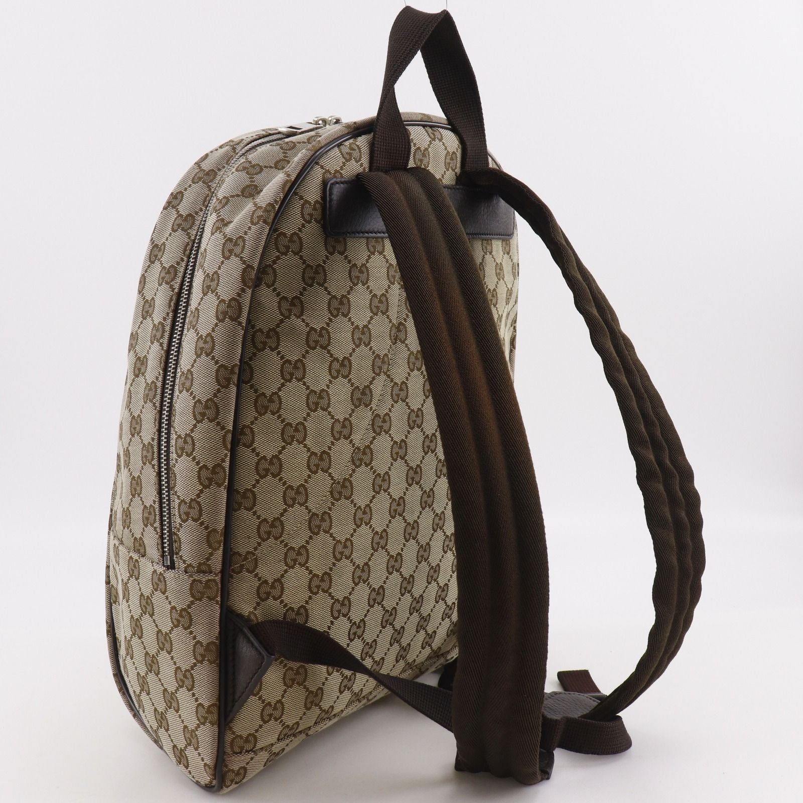 Gucci Backpack GG Canvas Brown — view 3