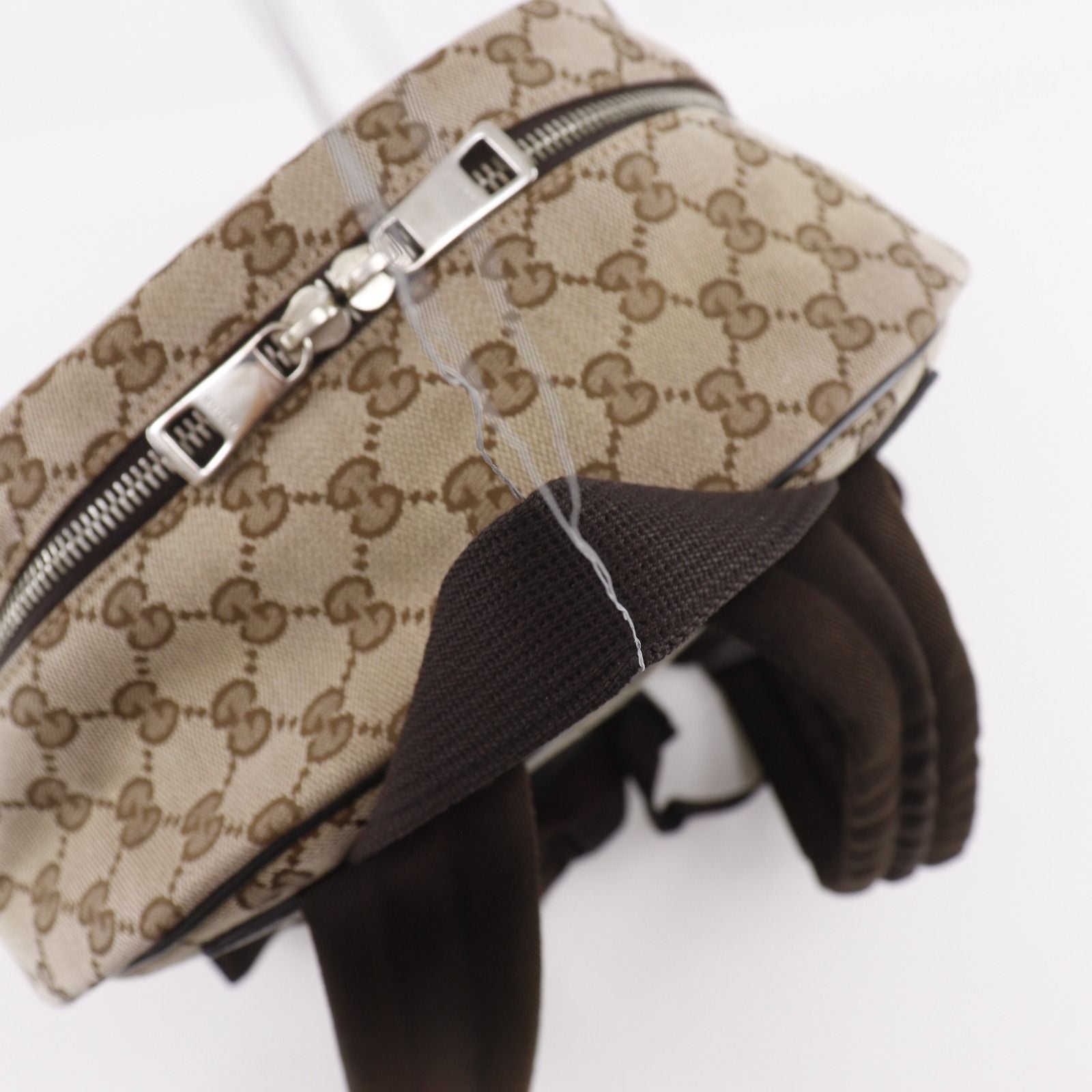 Gucci Backpack GG Canvas Brown — view 5