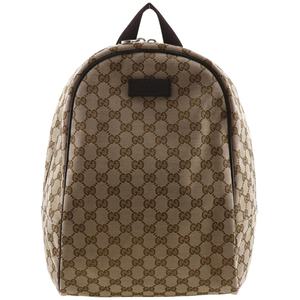 Gucci Backpack GG Canvas Brown