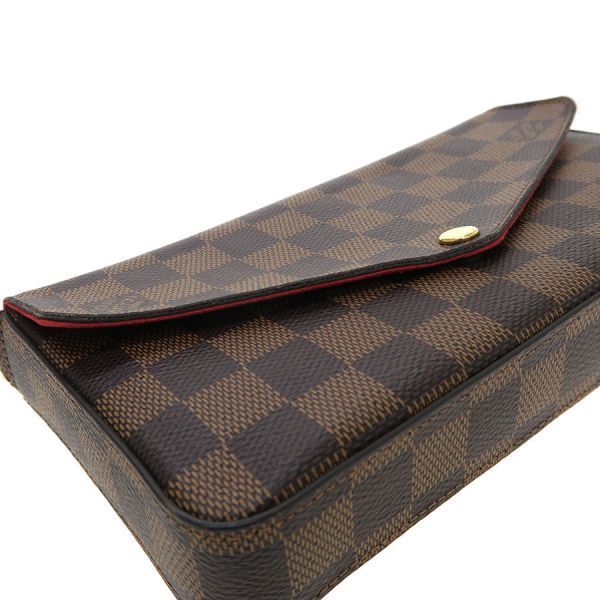 Louis Vuitton Damier Pochette Felicie Shoulder — view 4