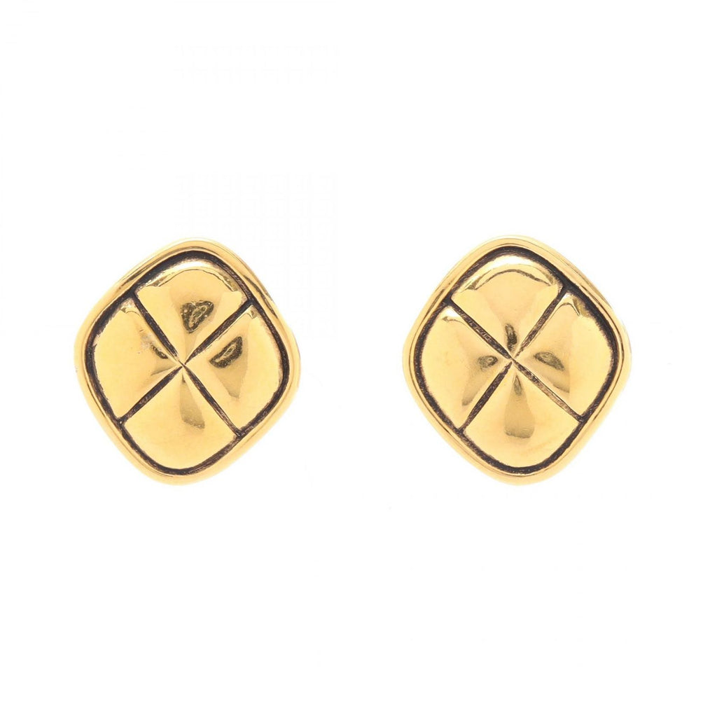 Chanel Earrings Quilted Diamond