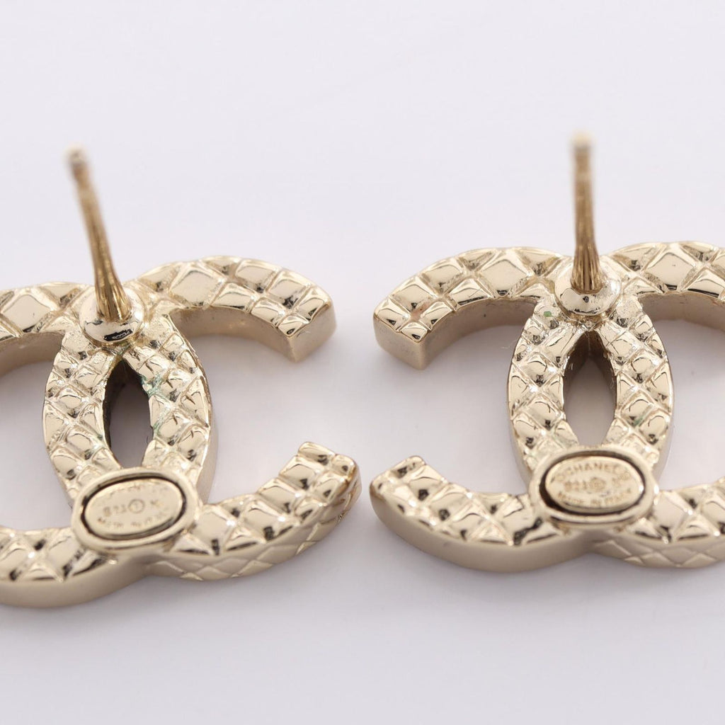 Chanel Earrings CC Logo — view 8