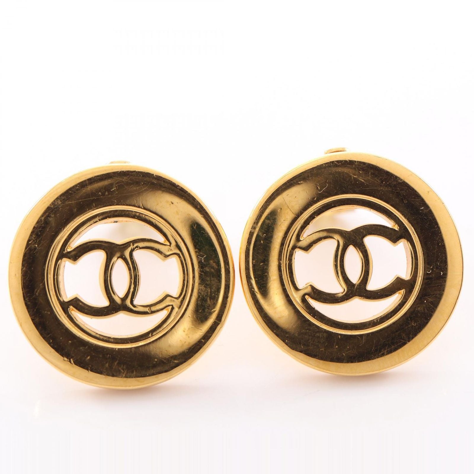 Chanel Earrings CC Logo Circle — view 7