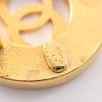 Chanel Earrings CC Logo Circle — view 3