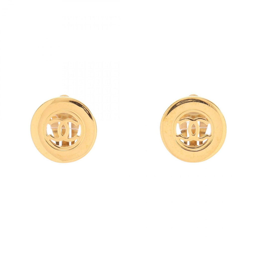 Chanel Earrings CC Logo Circle