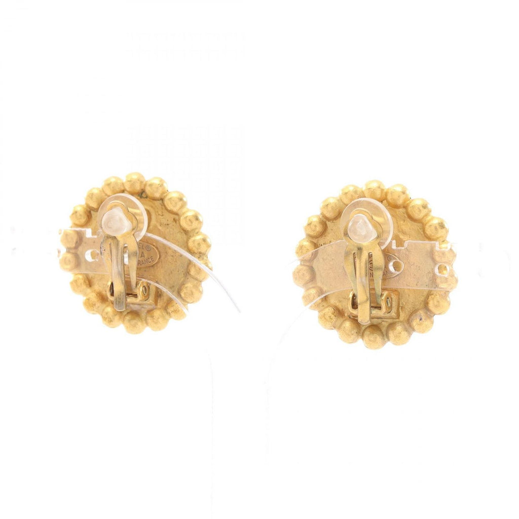 Chanel Earrings CC Logo Round — view 2