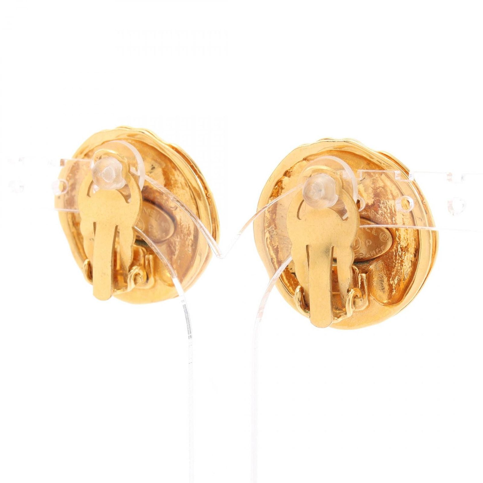 Chanel Earrings CC Logo — view 2