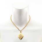 Chanel Necklace CC Logo Diamond — view 5
