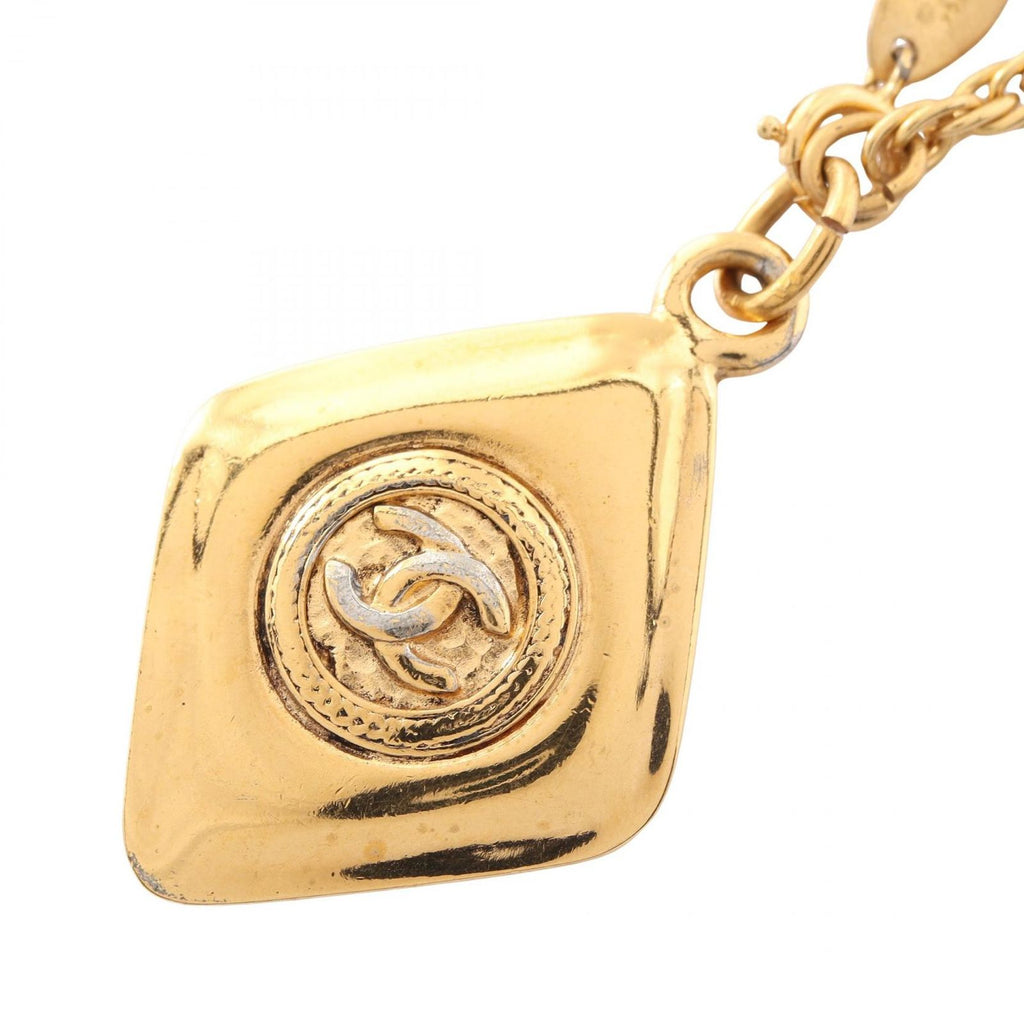 Chanel Necklace CC Logo Diamond