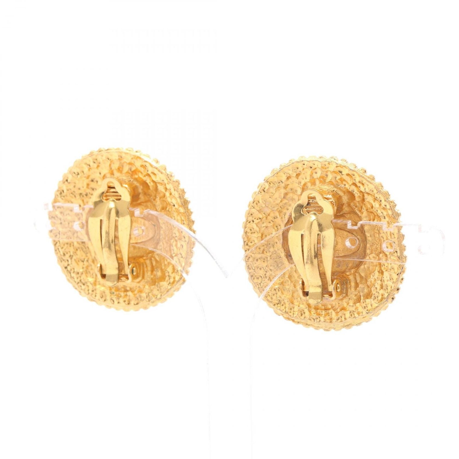 Chanel Earrings CC Logo Round — view 2