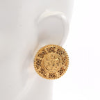 Chanel Earrings CC Logo Round — view 4
