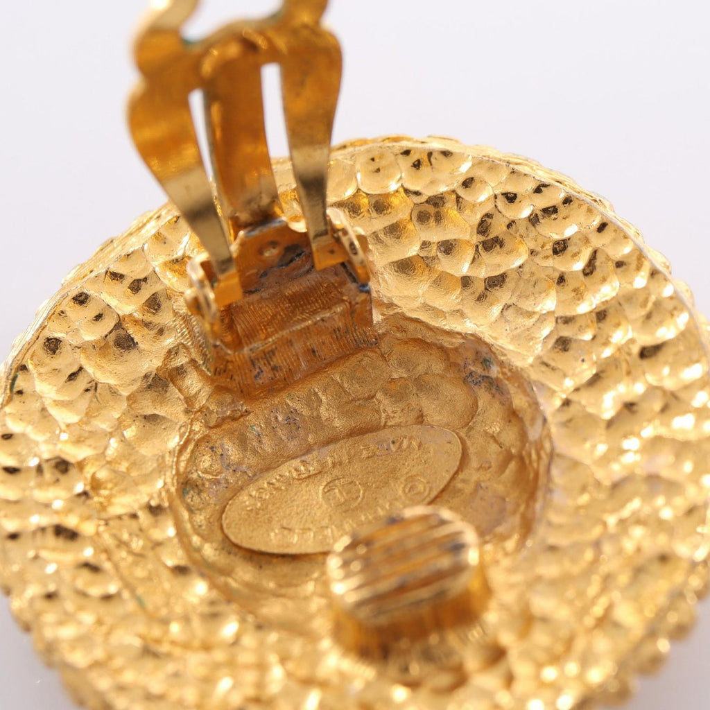 Chanel Earrings CC Logo Round — view 5