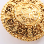Chanel Earrings CC Logo Round — view 7