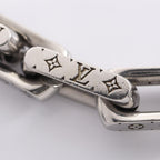 Louis Vuitton Necklace Collier Chain Monogram Silver Stainless Steel — view 4