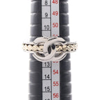 Chanel Ring CC Logo Stainless Steel — view 5