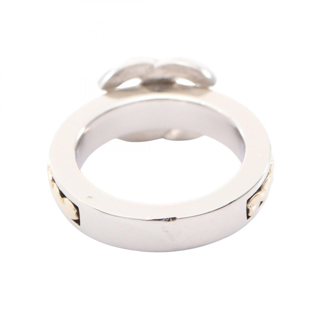 Chanel Ring CC Logo Stainless Steel — view 3