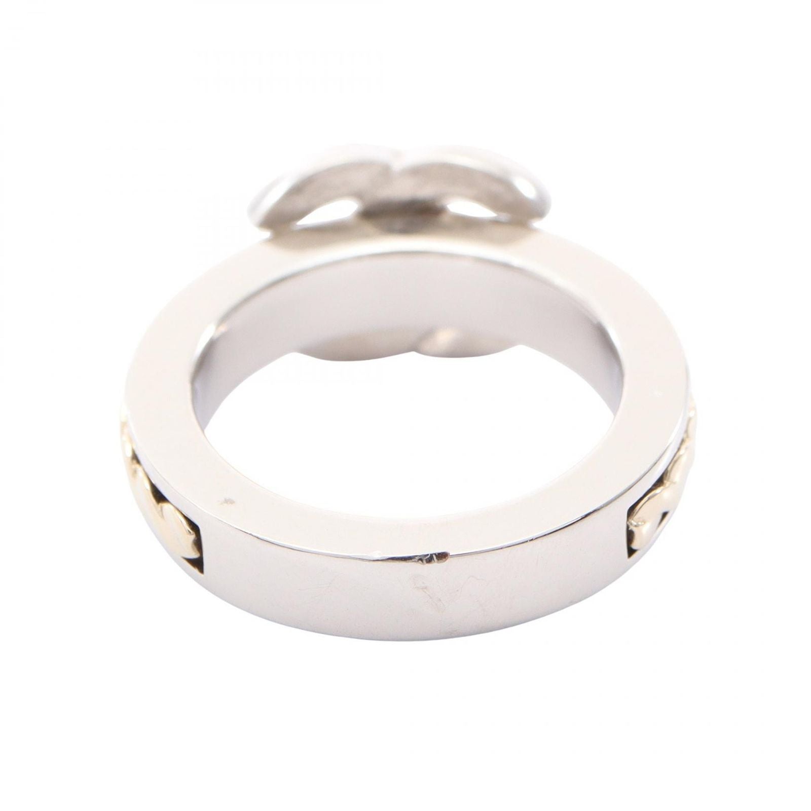 Chanel Ring CC Logo Stainless Steel — view 3