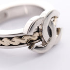 Chanel Ring CC Logo Stainless Steel — view 7