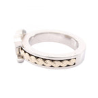 Chanel Ring CC Logo Stainless Steel — view 2