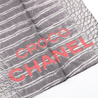 Chanel Scarf Croco Silk — view 2