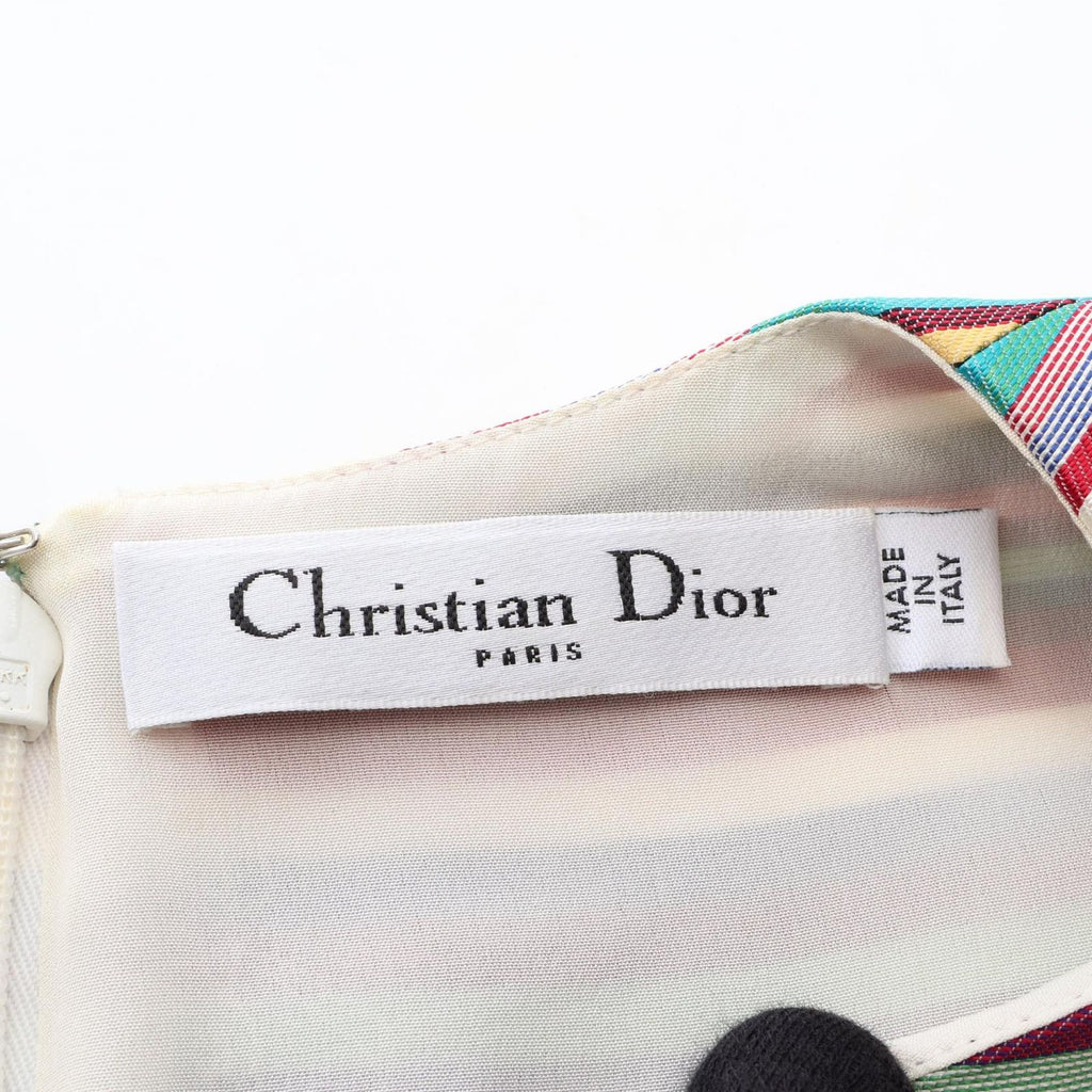 Dior Dress Border Silk — view 3