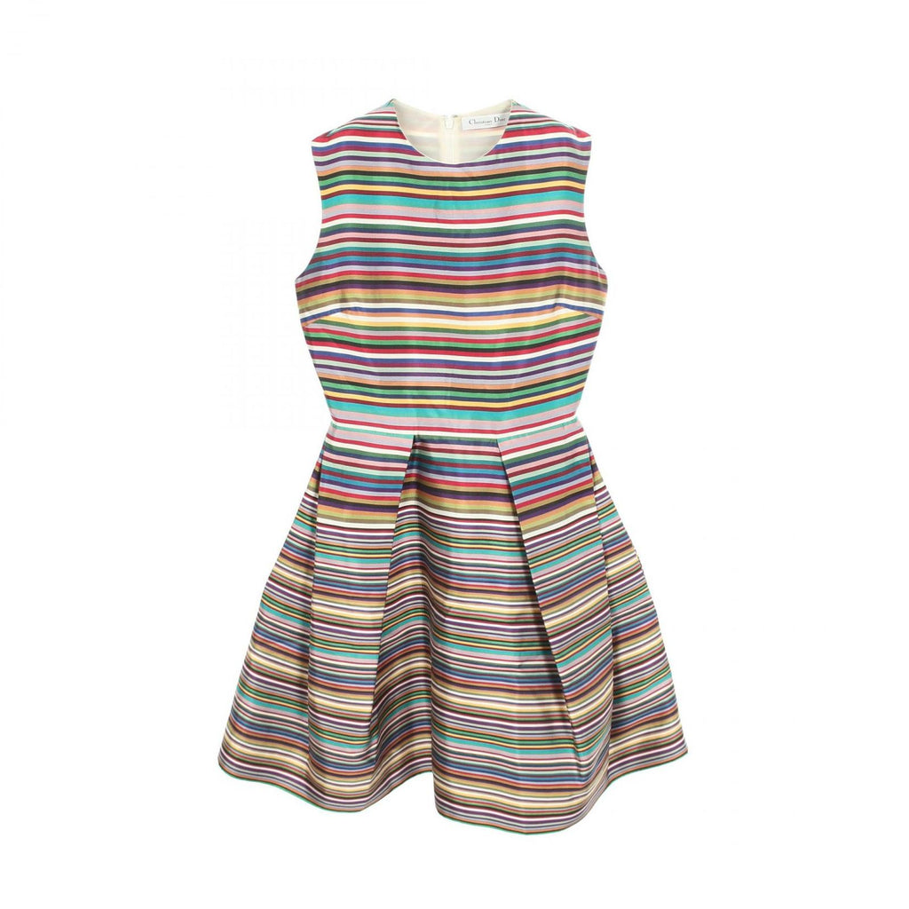 Dior Dress Border Silk
