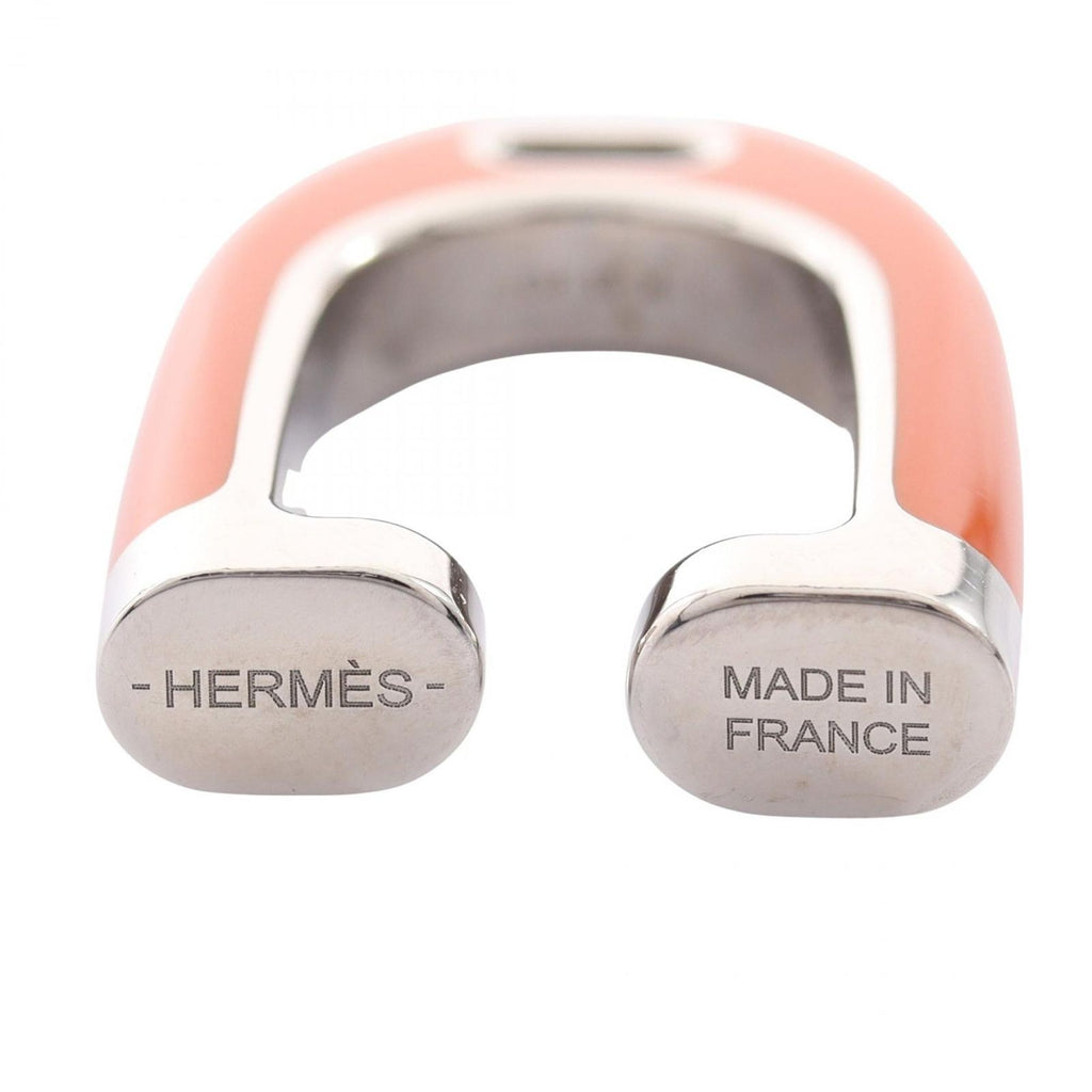 Hermes Etrier Stainless Steel Earring — view 3