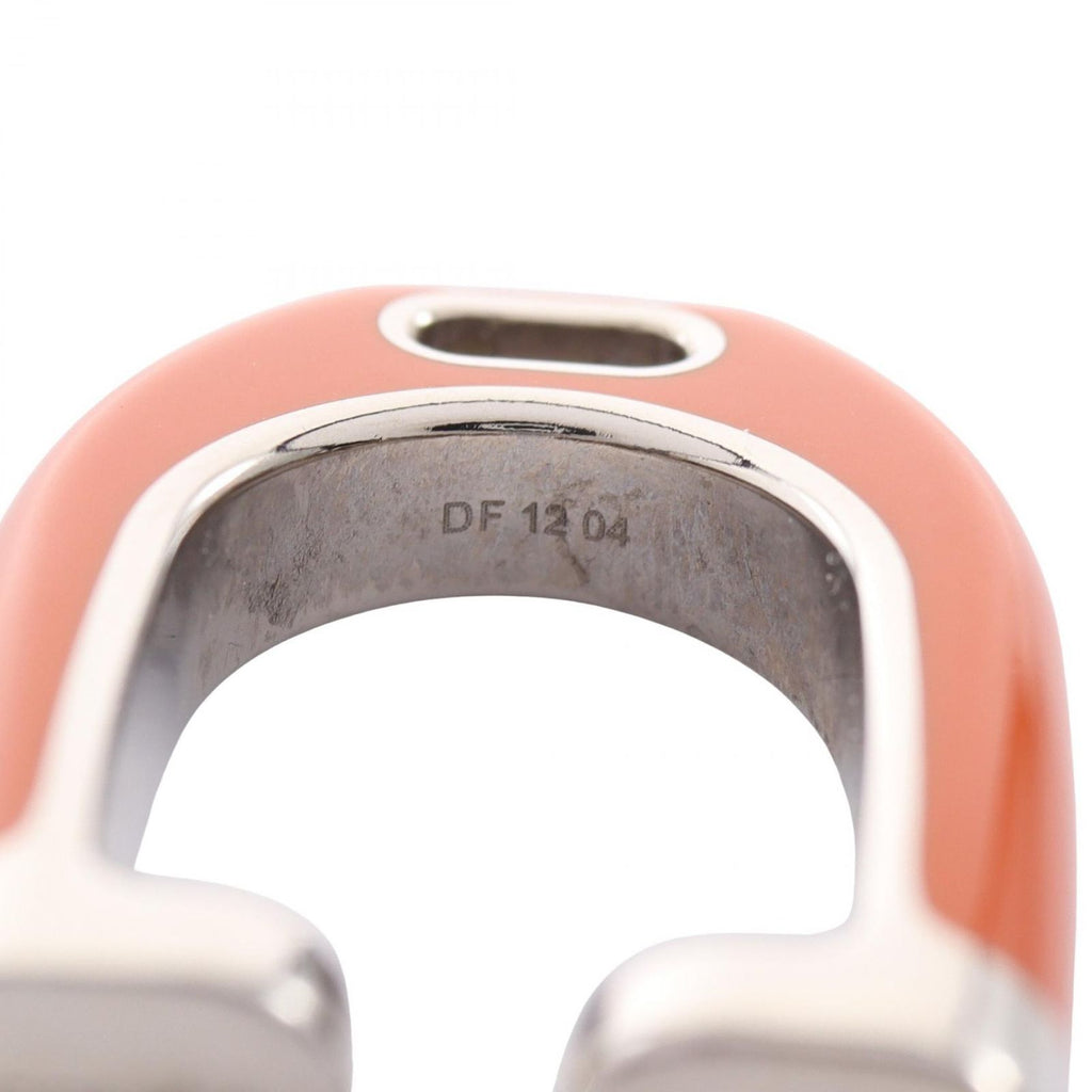 Hermes Etrier Stainless Steel Earring — view 4