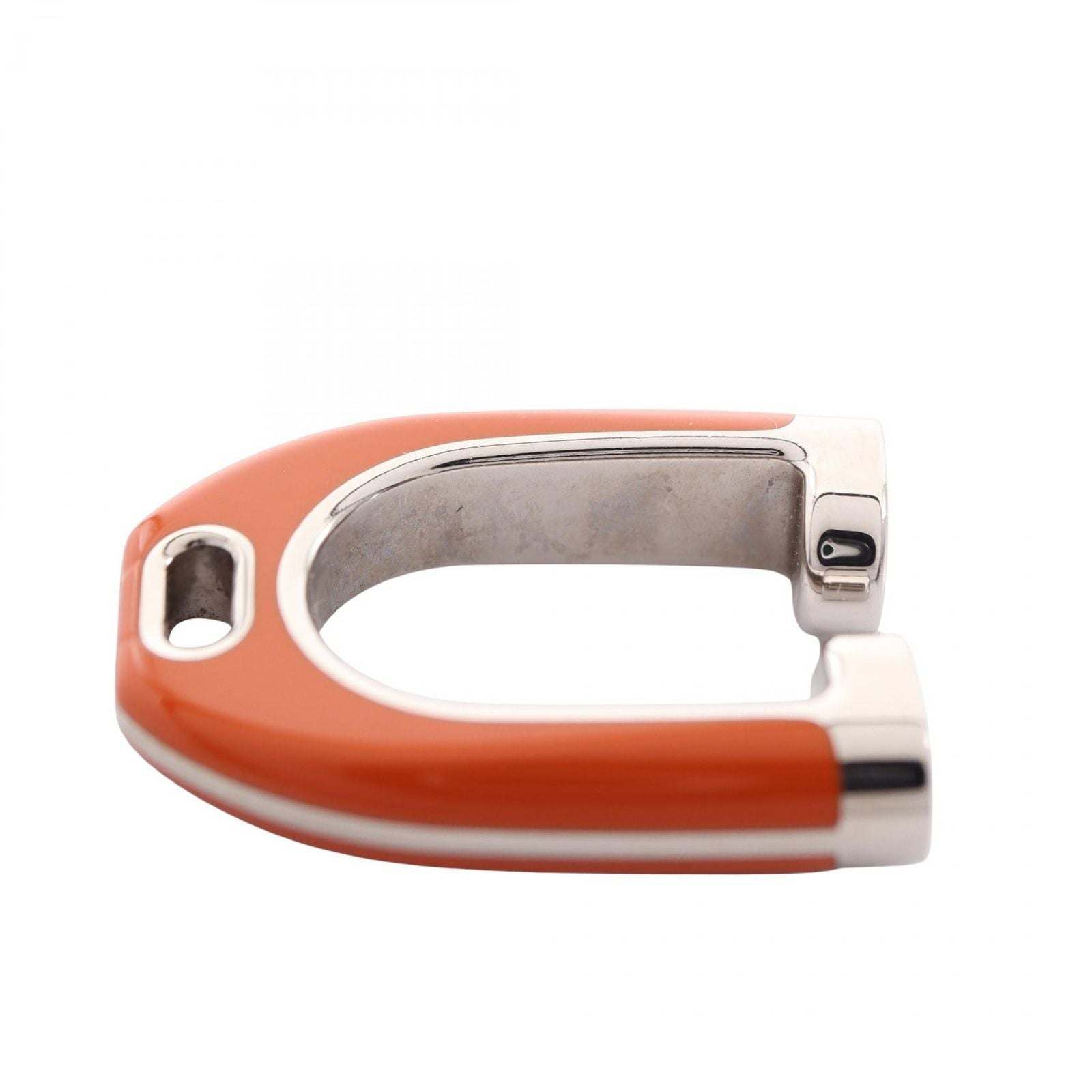 Hermes Etrier Stainless Steel Earring — view 5